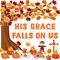 89PCS His Grace Falls on Us Christian Bulletin Board Sets (Multicolored)